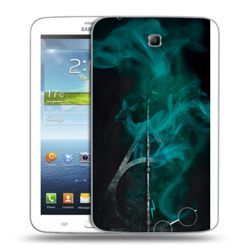 Силиконовый чехол на Samsung Galaxy Tab 3 7.0 с принтом Гарри Поттер Harry Potter