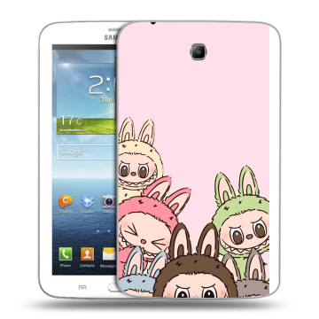 Силиконовый чехол на Samsung Galaxy Tab 3 7.0 с принтом Лабубу