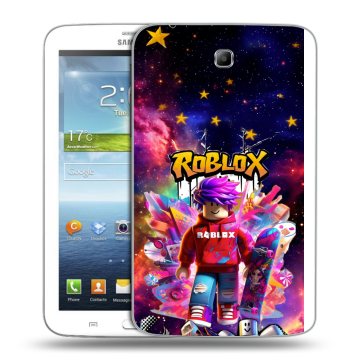 Силиконовый чехол на Samsung Galaxy Tab 3 7.0 с принтом Roblox Роблокс Силиконовый чехол на Samsung Galaxy Tab 3 7.0 с принтом Roblox Роблокс