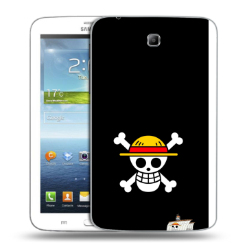 Силиконовый чехол на Samsung Galaxy Tab 3 7.0 с принтом One Piece Ван Пис