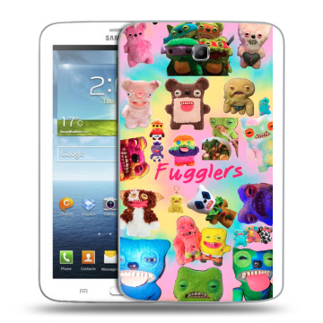 Силиконовый чехол на Samsung Galaxy Tab 3 7.0 с принтом Флагер Fuggler Силиконовый чехол на Samsung Galaxy Tab 3 7.0 с принтом Флагер Fuggler