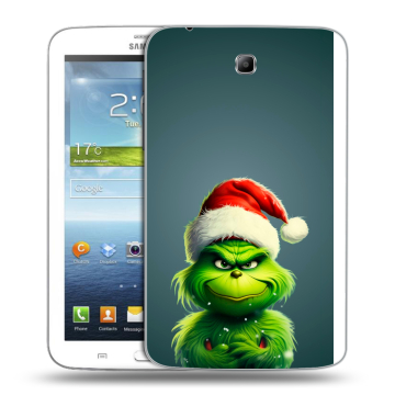 Силиконовый чехол на Samsung Galaxy Tab 3 7.0 с принтом Новый год