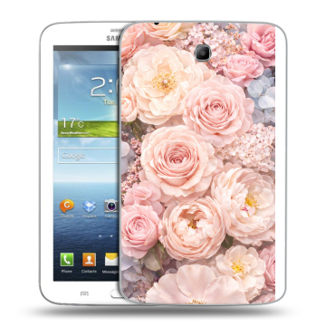 Силиконовый чехол на Samsung Galaxy Tab 3 7.0 с принтом женский Силиконовый чехол на Samsung Galaxy Tab 3 7.0 с принтом женский