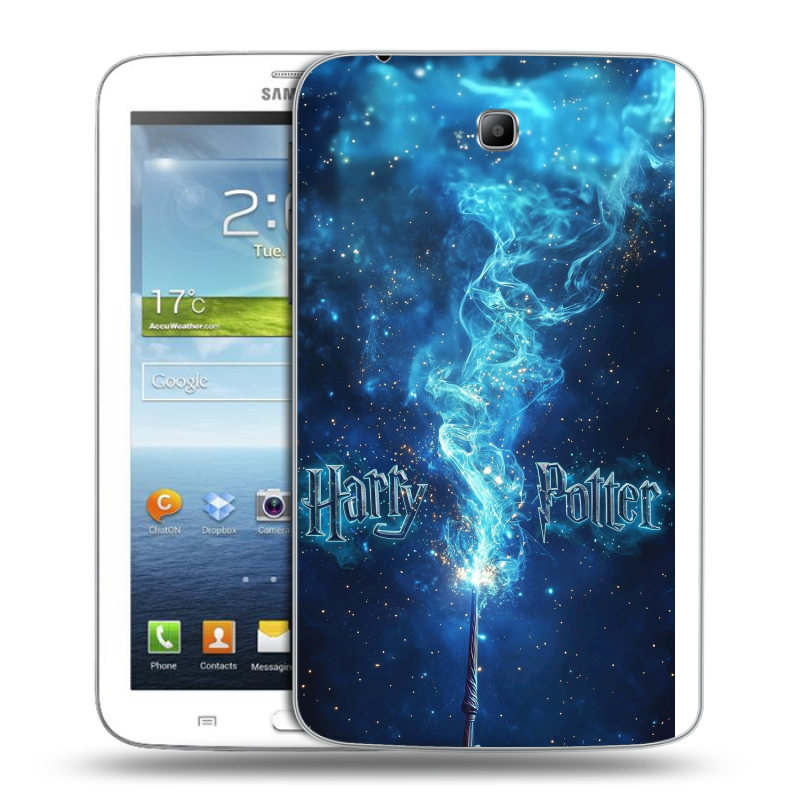 Силиконовый чехол на Samsung Galaxy Tab 3 7.0 с принтом Harry Potter Гарри Поттер Силиконовый чехол на Samsung Galaxy Tab 3 7.0 с принтом Harry Potter Гарри Поттер