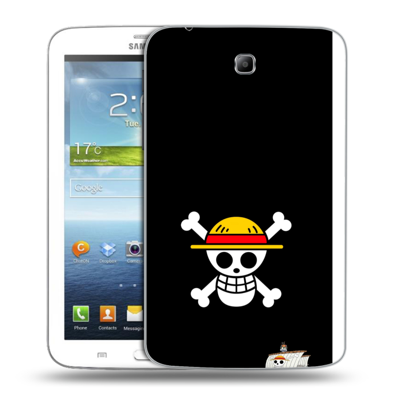 Силиконовый чехол на Samsung Galaxy Tab 3 7.0 с принтом One Piece Ван Пис Силиконовый чехол на Samsung Galaxy Tab 3 7.0 с принтом One Piece Ван Пис