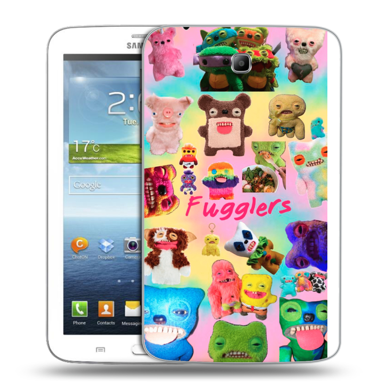 Силиконовый чехол на Samsung Galaxy Tab 3 7.0 с принтом Флагер Fuggler Силиконовый чехол на Samsung Galaxy Tab 3 7.0 с принтом Флагер Fuggler