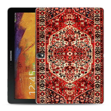 Силиконовый чехол на Samsung Galaxy Note 10.1 2014 editon с принтом Ковер