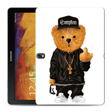 Силиконовый чехол на Samsung Galaxy Note 10.1 2014 editon с принтом Мишка Силиконовый чехол на Samsung Galaxy Note 10.1 2014 editon с принтом Мишка