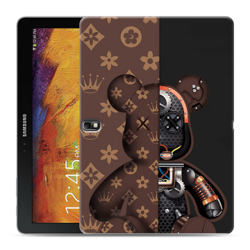 Силиконовый чехол на Samsung Galaxy Note 10.1 2014 editon с принтом Луи робот Силиконовый чехол на Samsung Galaxy Note 10.1 2014 editon с принтом Луи робот