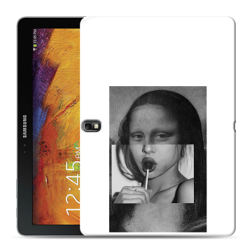 Силиконовый чехол на Samsung Galaxy Note 10.1 2014 editon с принтом Мона Лиза Силиконовый чехол на Samsung Galaxy Note 10.1 2014 editon с принтом Мона Лиза