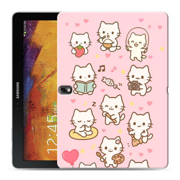 Силиконовый чехол на Samsung Galaxy Note 10.1 2014 editon с принтом Hello Kitty Хелоу Кити Силиконовый чехол на Samsung Galaxy Note 10.1 2014 editon с принтом Hello Kitty Хелоу Кити