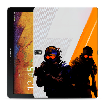 Силиконовый чехол на Samsung Galaxy Note 10.1 2014 editon с принтом Контер страйк Counter strike Силиконовый чехол на Samsung Galaxy Note 10.1 2014 editon с принтом Контер страйк Counter strike