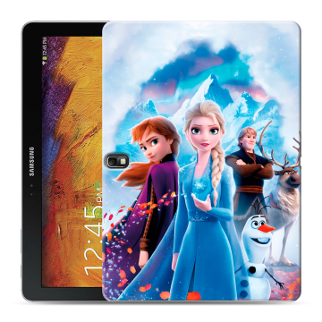 Силиконовый чехол на Samsung Galaxy Note 10.1 2014 editon с принтом Холодное сердце Frozen Силиконовый чехол на Samsung Galaxy Note 10.1 2014 editon с принтом Холодное сердце Frozen