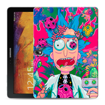 Силиконовый чехол на Samsung Galaxy Note 10.1 2014 editon с принтом Рик и Морти Rick Morty Силиконовый чехол на Samsung Galaxy Note 10.1 2014 editon с принтом Рик и Морти Rick Morty
