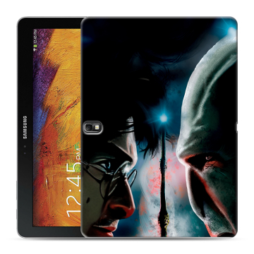 Силиконовый чехол на Samsung Galaxy Note 10.1 2014 editon с принтом Гарри Поттер Harry Potter