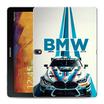 Силиконовый чехол на Samsung Galaxy Note 10.1 2014 editon с принтом БМВ BMW Силиконовый чехол на Samsung Galaxy Note 10.1 2014 editon с принтом БМВ BMW