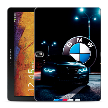 Силиконовый чехол на Samsung Galaxy Note 10.1 2014 editon с принтом БМВ BMW Силиконовый чехол на Samsung Galaxy Note 10.1 2014 editon с принтом БМВ BMW