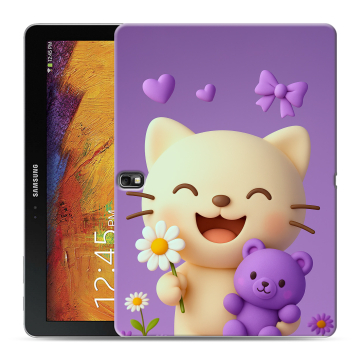 Силиконовый чехол на Samsung Galaxy Note 10.1 2014 editon с принтом для девочек Силиконовый чехол на Samsung Galaxy Note 10.1 2014 editon с принтом для девочек