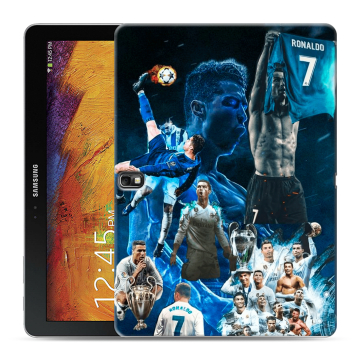Силиконовый чехол на Samsung Galaxy Note 10.1 2014 editon с принтом Реал Роналдо Силиконовый чехол на Samsung Galaxy Note 10.1 2014 editon с принтом Реал Роналдо