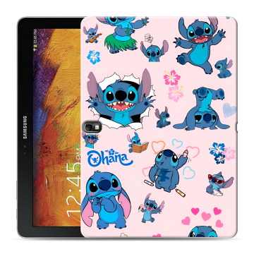 Силиконовый чехол на Samsung Galaxy Note 10.1 2014 editon с принтом Лило и Стич Силиконовый чехол на Samsung Galaxy Note 10.1 2014 editon с принтом Лило и Стич