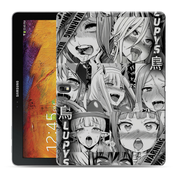 Силиконовый чехол на Samsung Galaxy Note 10.1 2014 editon с принтом Ahegao Ахегао Аниме Силиконовый чехол на Samsung Galaxy Note 10.1 2014 editon с принтом Ahegao Ахегао Аниме