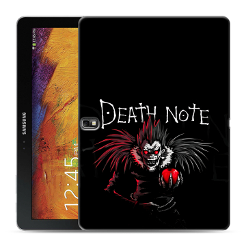 Силиконовый чехол на Samsung Galaxy Note 10.1 2014 editon с принтом Death note Тетрадь смерти Силиконовый чехол на Samsung Galaxy Note 10.1 2014 editon с принтом Death note Тетрадь смерти