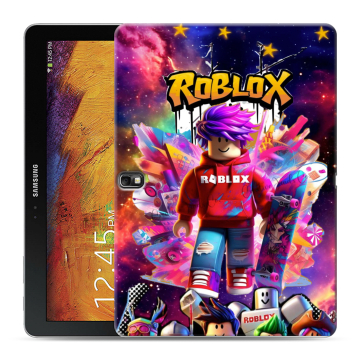 Силиконовый чехол на Samsung Galaxy Note 10.1 2014 editon с принтом Roblox Роблокс Силиконовый чехол на Samsung Galaxy Note 10.1 2014 editon с принтом Roblox Роблокс