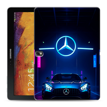 Силиконовый чехол на Samsung Galaxy Note 10.1 2014 editon с принтом Mercedes Мерседес Силиконовый чехол на Samsung Galaxy Note 10.1 2014 editon с принтом Mercedes Мерседес