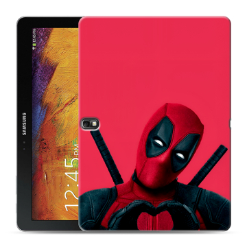 Силиконовый чехол на Samsung Galaxy Note 10.1 2014 editon с принтом Дедпул Deadpool Силиконовый чехол на Samsung Galaxy Note 10.1 2014 editon с принтом Дедпул Deadpool
