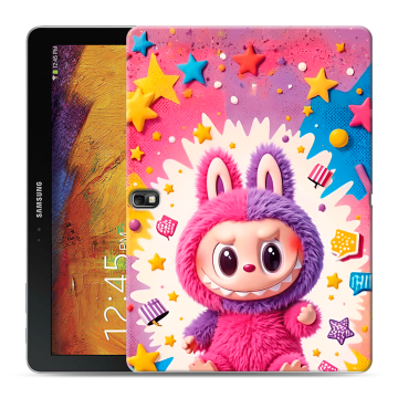 Силиконовый чехол на Samsung Galaxy Note 10.1 2014 editon с принтом Labubu Лабубу Силиконовый чехол на Samsung Galaxy Note 10.1 2014 editon с принтом Labubu Лабубу