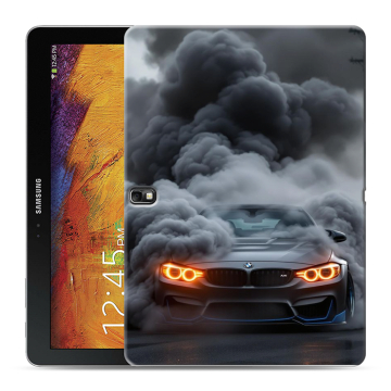 Силиконовый чехол на Samsung Galaxy Note 10.1 2014 editon с принтом BMW БМВ Силиконовый чехол на Samsung Galaxy Note 10.1 2014 editon с принтом BMW БМВ