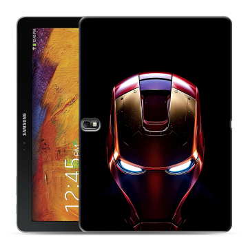 Силиконовый чехол на Samsung Galaxy Note 10.1 2014 editon с принтом IronMan Железный человек Силиконовый чехол на Samsung Galaxy Note 10.1 2014 editon с принтом IronMan Железный человек