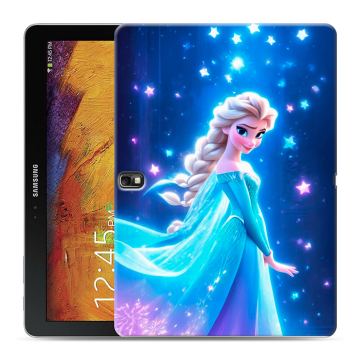 Силиконовый чехол на Samsung Galaxy Note 10.1 2014 editon с принтом Холодное сердце Frozen Силиконовый чехол на Samsung Galaxy Note 10.1 2014 editon с принтом Холодное сердце Frozen