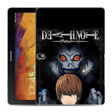 Силиконовый чехол на Samsung Galaxy Note 10.1 2014 editon с принтом Death note Тетрадь смерти Силиконовый чехол на Samsung Galaxy Note 10.1 2014 editon с принтом Death note Тетрадь смерти