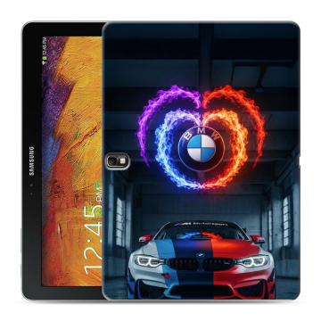 Силиконовый чехол на Samsung Galaxy Note 10.1 2014 editon с принтом BMW БМВ Силиконовый чехол на Samsung Galaxy Note 10.1 2014 editon с принтом BMW БМВ