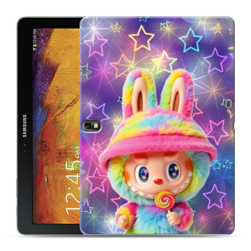 Силиконовый чехол на Samsung Galaxy Note 10.1 2014 editon с принтом Labubu Лабубу Силиконовый чехол на Samsung Galaxy Note 10.1 2014 editon с принтом Labubu Лабубу