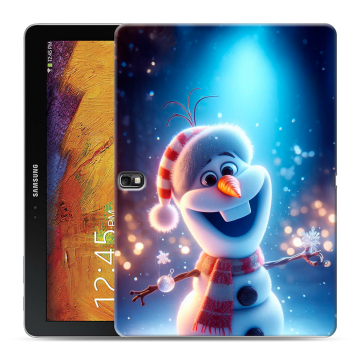 Силиконовый чехол на Samsung Galaxy Note 10.1 2014 editon с принтом Новый год Силиконовый чехол на Samsung Galaxy Note 10.1 2014 editon с принтом Новый год