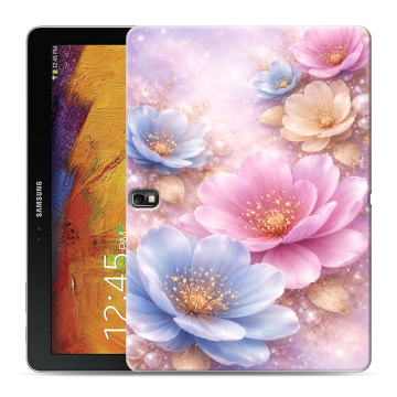 Силиконовый чехол на Samsung Galaxy Note 10.1 2014 editon с принтом женский Силиконовый чехол на Samsung Galaxy Note 10.1 2014 editon с принтом женский