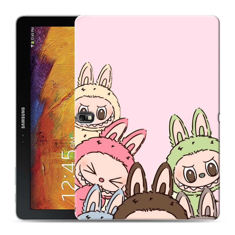 Силиконовый чехол на Samsung Galaxy Note 10.1 2014 editon с принтом Лабубу Силиконовый чехол на Samsung Galaxy Note 10.1 2014 editon с принтом Лабубу