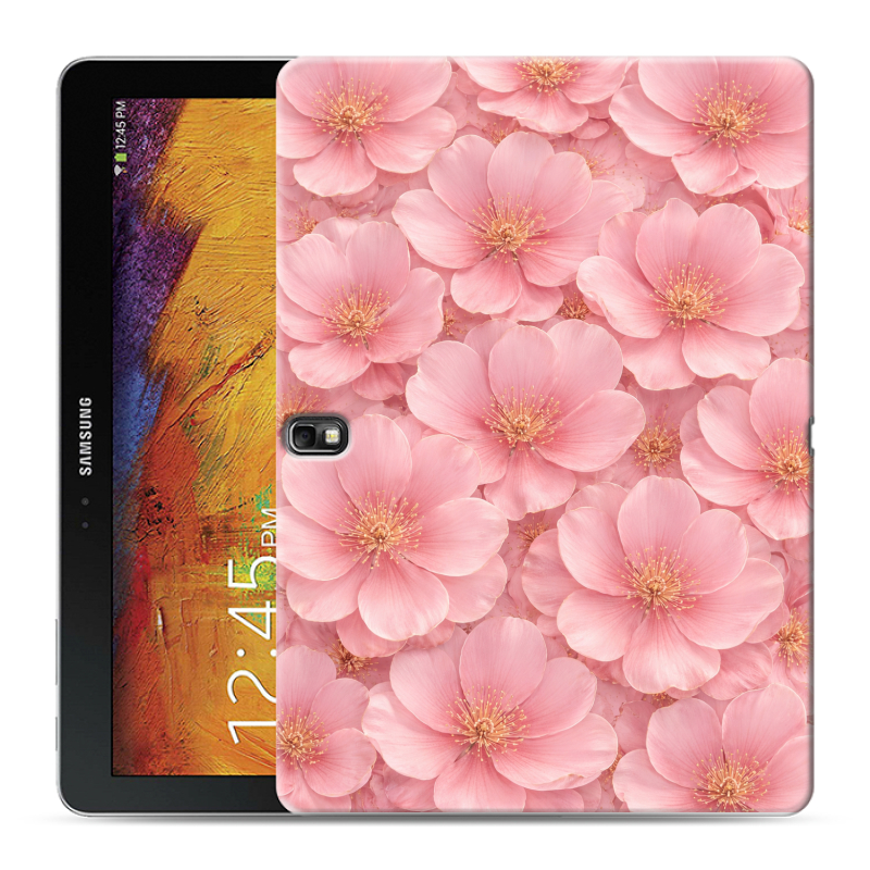 Силиконовый чехол на Samsung Galaxy Note 10.1 2014 editon с принтом женский Силиконовый чехол на Samsung Galaxy Note 10.1 2014 editon с принтом женский