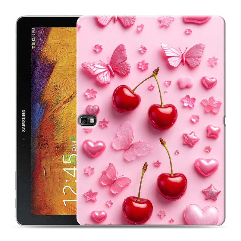 Силиконовый чехол на Samsung Galaxy Note 10.1 2014 editon с принтом для девочек Силиконовый чехол на Samsung Galaxy Note 10.1 2014 editon с принтом для девочек