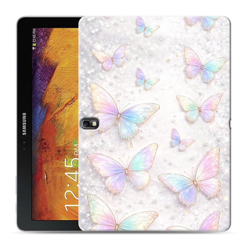 Силиконовый чехол на Samsung Galaxy Note 10.1 2014 editon с принтом женский Силиконовый чехол на Samsung Galaxy Note 10.1 2014 editon с принтом женский