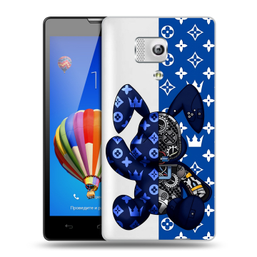 Пластиковый чехол на Huawei Honor 3 с принтом Луи робот Пластиковый чехол на Huawei Honor 3 с принтом Луи робот
