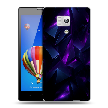 Пластиковый чехол на Huawei Honor 3 с принтом Абстракиция Пластиковый чехол на Huawei Honor 3 с принтом Абстракиция