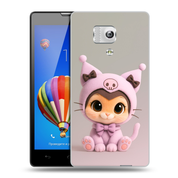Пластиковый чехол на Huawei Honor 3 с принтом Куроми Kuromi 