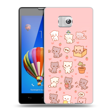 Пластиковый чехол на Huawei Honor 3 с принтом Hello Kitty Хелоу Кити Пластиковый чехол на Huawei Honor 3 с принтом Hello Kitty Хелоу Кити