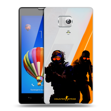 Пластиковый чехол на Huawei Honor 3 с принтом Контер страйк Counter strike Пластиковый чехол на Huawei Honor 3 с принтом Контер страйк Counter strike