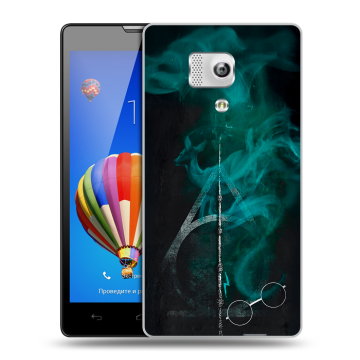 Пластиковый чехол на Huawei Honor 3 с принтом Гарри Поттер Harry Potter