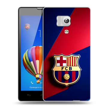 Пластиковый чехол на Huawei Honor 3 с принтом Барселона Barcelona Пластиковый чехол на Huawei Honor 3 с принтом Барселона Barcelona