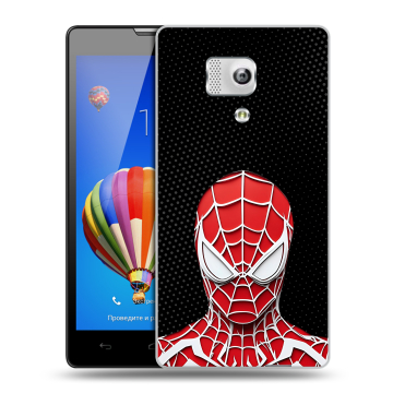 Пластиковый чехол на Huawei Honor 3 с принтом человек паук spiderman Пластиковый чехол на Huawei Honor 3 с принтом человек паук spiderman